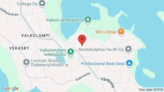 Varastot Vuokrattavana i Loviisa - Kuva Google Street Viewstä