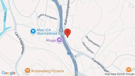 Gewerbeflächen zur Miete i Borås – Foto von Google Street View