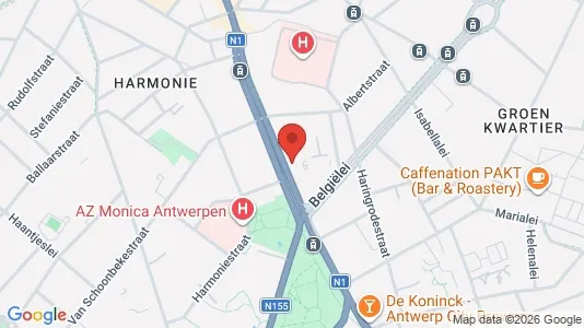 Kantorruimte te huur i Stad Antwerp - Foto uit Google Street View