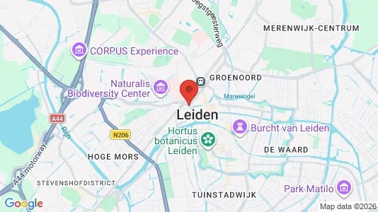 Restaurants zur Miete i Leiden – Foto von Google Street View