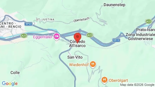 Winkels te huur i Cornedo all'Isarco - Foto uit Google Street View