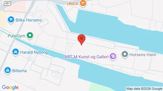 Varastot Vuokrattavana i Horsens - Kuva Google Street Viewstä