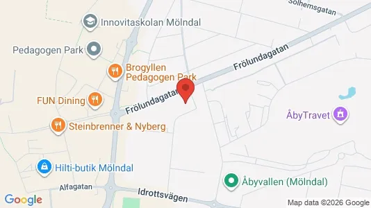 Lager zur Miete i Mölndal – Foto von Google Street View