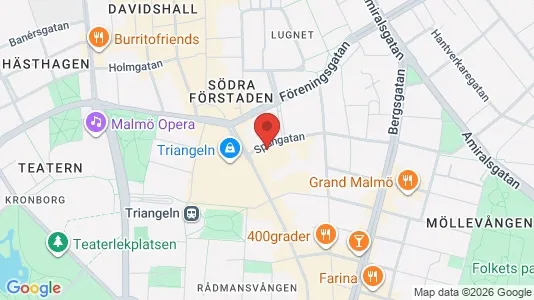 Kontorlokaler til leje i Malmø Centrum - Foto fra Google Street View