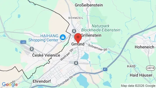 Winkels te huur i Gmünd - Foto uit Google Street View