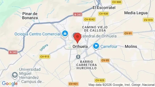 Bedrijfsruimtes te huur i Orihuela - Foto uit Google Street View