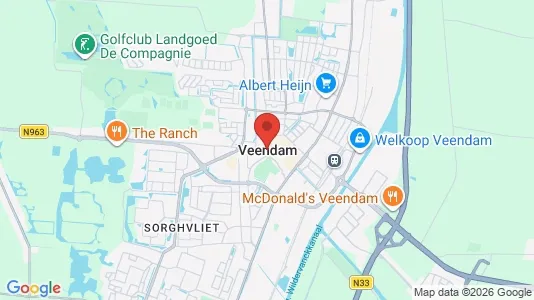 Winkels te huur i Veendam - Foto uit Google Street View