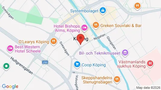 Varastot Vuokrattavana i Köping - Kuva Google Street Viewstä