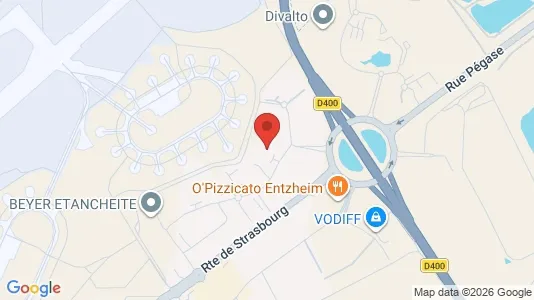 Kontorer til leie i Strasbourg – Bilde fra Google Street View