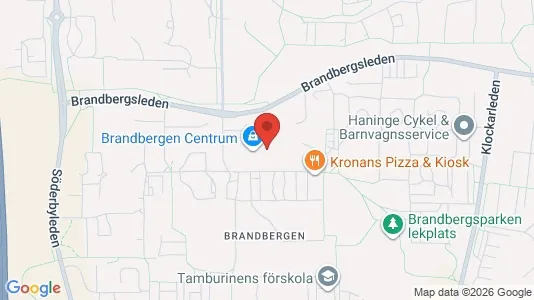 Företagslokaler för uthyrning i Haninge – Foto från Google Street View