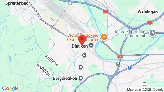 Bedrijfsruimtes te huur i Dietikon - Foto uit Google Street View