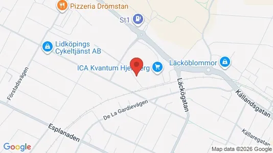 Commercial properties for rent i Lidköping - Photo from Google Street View