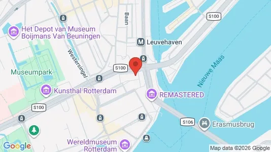 Kontorlokaler til leje i Rotterdam Centrum - Foto fra Google Street View
