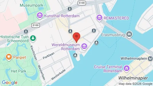 Kontorlokaler til leje i Rotterdam Centrum - Foto fra Google Street View