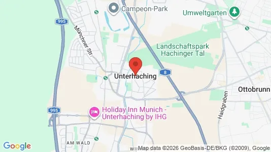 Büros zur Miete i München Unterhaching – Foto von Google Street View