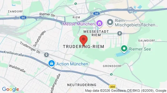 Kontorer til leie i München Trudering-Riem – Bilde fra Google Street View