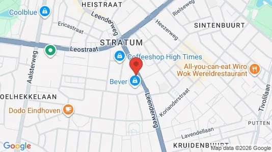 Liikekiinteistöt Myynnissä i Eindhoven - Kuva Google Street Viewstä
