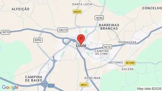 Gewerbeflächen zur Miete i Loulé – Foto von Google Street View