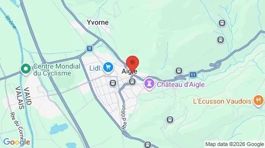 Commercial properties for rent i Aigle - Photo from Google Street View