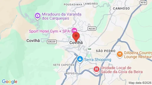 Büros zur Miete i Covilhã – Foto von Google Street View