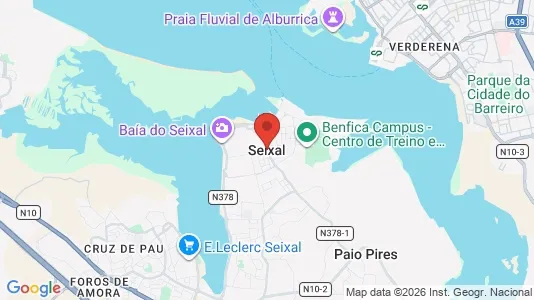 Winkels te huur i Seixal - Foto uit Google Street View