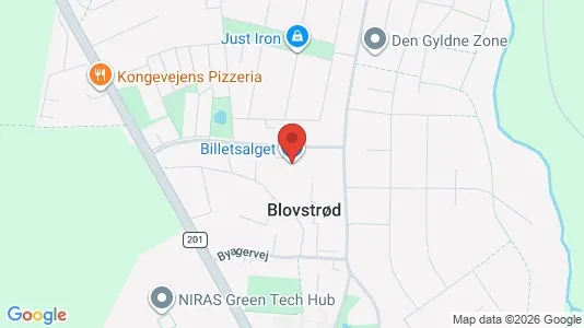 Varastot Vuokrattavana i Allerød - Kuva Google Street Viewstä