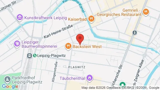 Kontorlokaler til leje i Leipzig - Foto fra Google Street View