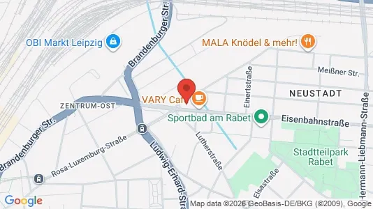Kontorer til leie i Leipzig – Bilde fra Google Street View
