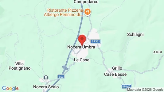 Shops for rent i Nocera Umbra - Photo from Google Street View