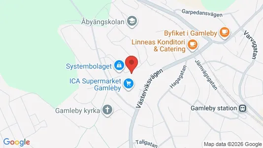 Liikekiinteistöt Myynnissä i Västervik - Kuva Google Street Viewstä