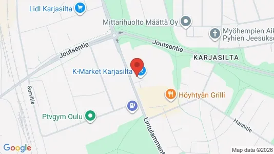 Propiedades comerciales En alquiler i Oulu - Foto de Google Street View