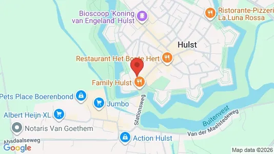 Liikekiinteistöt Vuokrattavana i Hulst - Kuva Google Street Viewstä