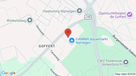 Gewerbeflächen zur Miete i Nijmegen – Foto von Google Street View