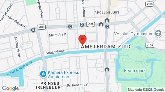 Büros zur Miete i Amsterdam Zuideramstel - kort over placeringen