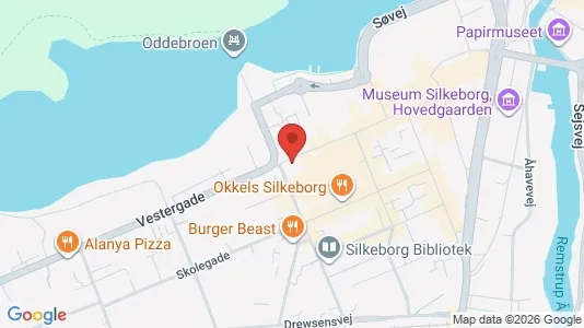 Toimistotilat Vuokrattavana i Silkeborg - Kuva Google Street Viewstä