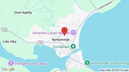 Kaupat Vuokrattavana i Kerteminde - Kuva Google Street Viewstä