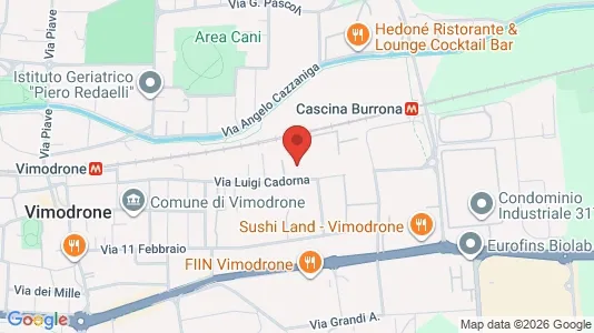 Toimistotilat Vuokrattavana i Vimodrone - Kuva Google Street Viewstä