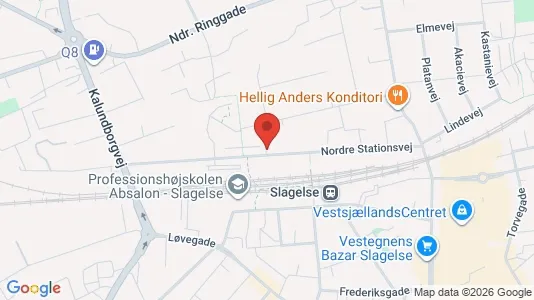 Liikekiinteistöt Myynnissä i Slagelse - Kuva Google Street Viewstä