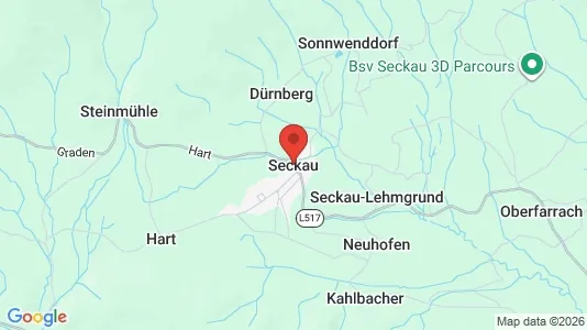 Grond te huur i Seckau - Foto uit Google Street View