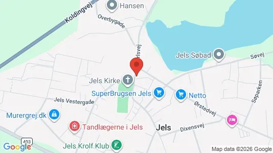 Toimistotilat Vuokrattavana i Rødding - Kuva Google Street Viewstä