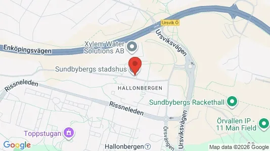 Toimistotilat Vuokrattavana i Sundbyberg - kort over placeringen