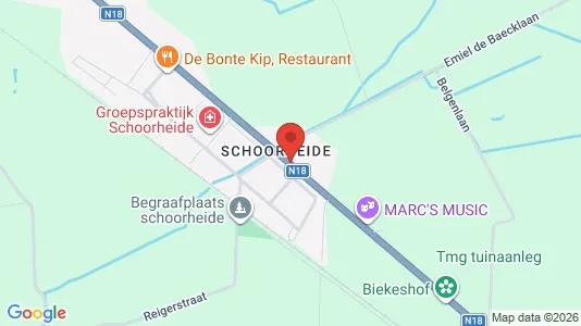 Kantorruimte te huur i Balen - Foto uit Google Street View