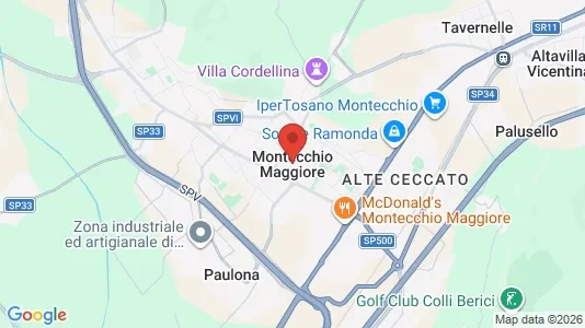 Winkels te huur i Montecchio Maggiore - Foto uit Google Street View