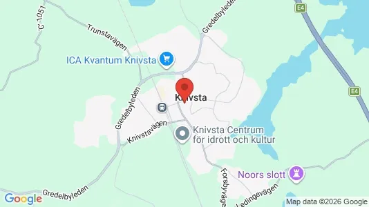 Varastot Vuokrattavana i Knivsta - Kuva Google Street Viewstä