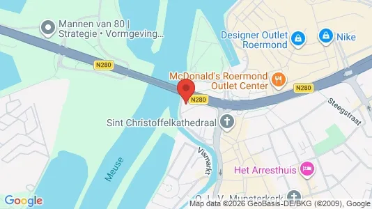 Kontorlokaler til leje i Roermond - Foto fra Google Street View