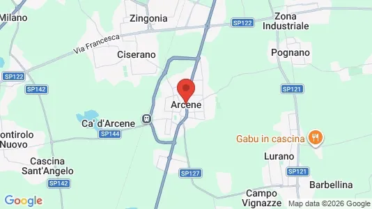 Bedrijfsruimtes te huur i Arcene - Foto uit Google Street View