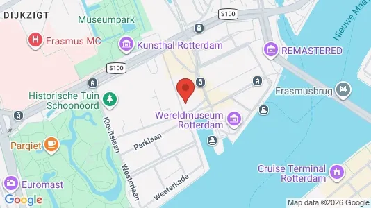 Kontorlokaler til leje i Rotterdam Centrum - Foto fra Google Street View