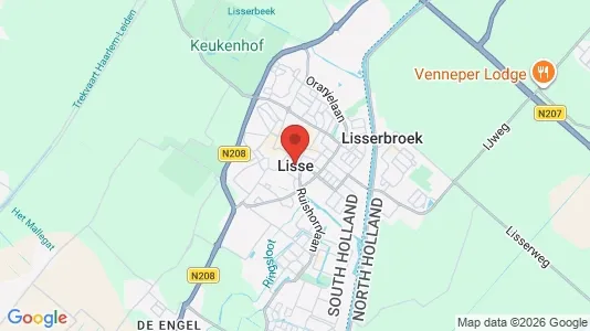 Ladenlokale zur Miete i Lisse – Foto von Google Street View