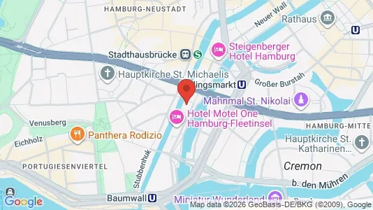 Kantorruimte te huur i Hamburg Mitte - Foto uit Google Street View