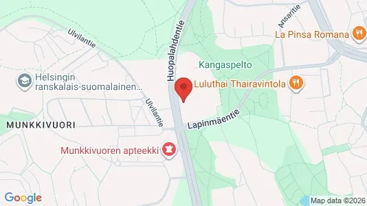 Lokaler til leie i Helsingfors Läntinen – Bilde fra Google Street View